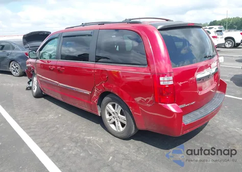2008 Dodge Grand Caravan Sxt из США, поврежденный, VIN 2D8HN54X78R838246